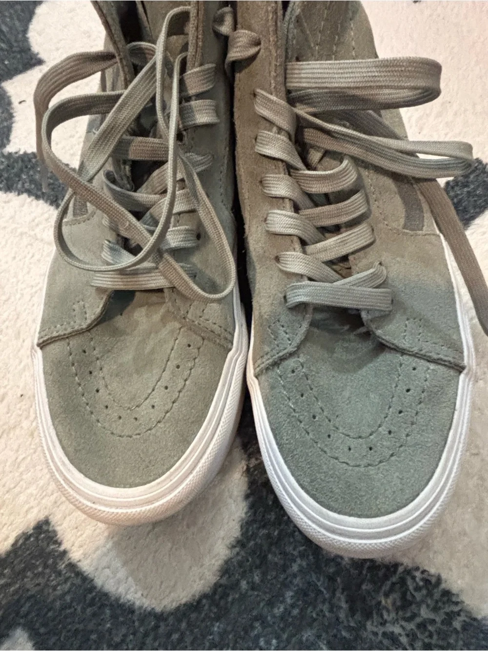 Suede Platform High Top VANS